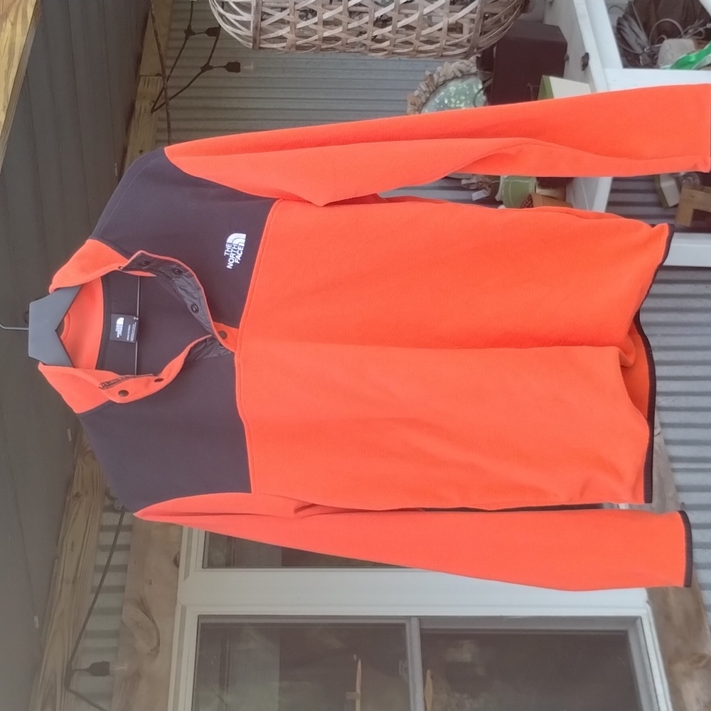 Men's North Face TKA Glacier Snap-Neck Fleece Pullover - Like New